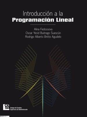 cover image of Introducción a la programación lineal